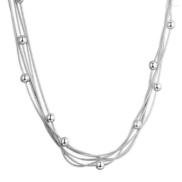 Pendentif Colliers En Gros Saint Valentin Cadeaux Charme Argent Plaqué Collier Pendentifs Pour Femmes Lady Bijoux De Mode AN503