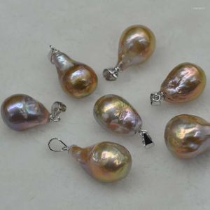 Colliers pendentifs en gros divers pendentifs de perles baroques naturelles Q30202