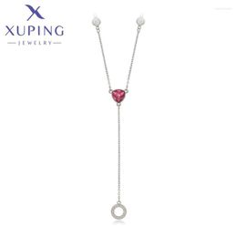 Hangende kettingen xuping sieraden mode aankomst kristallen voor vrouwen geschenken 40332