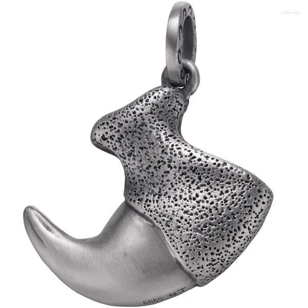 Pendentif Colliers YS Tiger Claw Hommes Solide Épais Répéter Bijoux Anciens Sculpté À La Main Amulette Collier Boyfriend Pour Femmes De Luxe