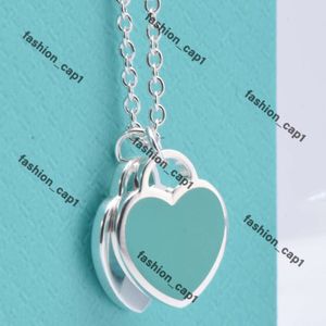 Hanger Tiffanlies T Tiffanyco Kettingen Sier Klassieke Minnaar Ketting Tiffanyset Hanger Damesmode-sieraden Tiffanylys Ketting Tiffanlies Tiffanybead 923