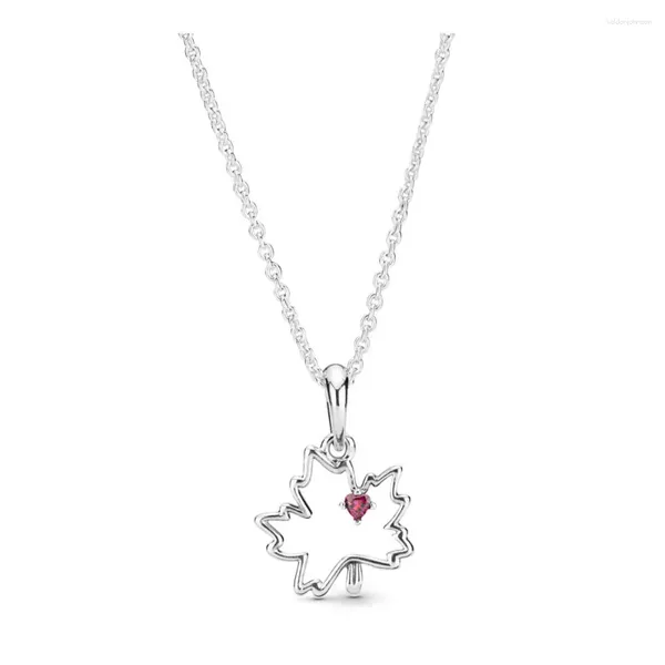 Pendentifs Authentique 925 En Argent Sterling Symbole Du Canada Mode Pendentif Collier Fit Femmes Perle Charme Cadeau BIJOUX À BRICOLER SOI-MÊME