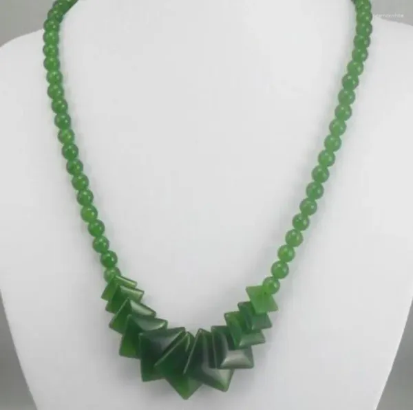 Pendentifs Chine Rare Collier De Jade Naturel