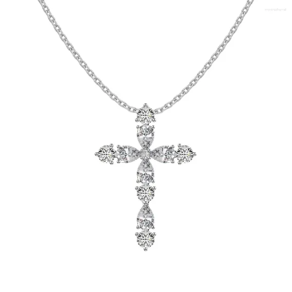 Pendants Produit de mariage européen et américain S925 Collier en argent sterling