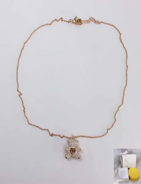 Colgantes Collar de joyería de moda Peluche creativo Diseño lindo Regalos radiantes encantadores