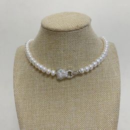 Hangers Natuurlijke Zoetwaterparel Ketting Voor Vrouwen Mooie Mode-sieraden Geschenken Vintage Koreaanse Leuke Vergulde Choker Kettingen 2024