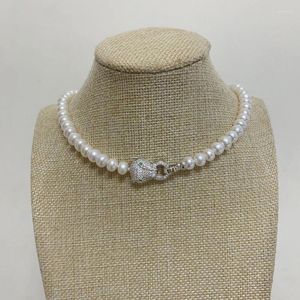 Colgantes Collar de perlas naturales de agua dulce para mujeres Regalos de joyería de moda bonitos Collares de gargantilla chapados en oro lindos coreanos vintage 2024