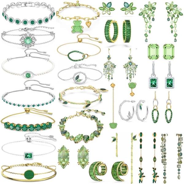 Colgantes S Joyería De Alta Gama De Verano Pulsera Verde Pendientes Regalo De Vacaciones Expresa Un Corazón Lleno De Sentido Ritual