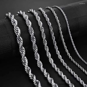 Hangers Sterling Sier 2/3/4mm 16-24 inch touwketting ketting voor mannen Vrouwen mode punk trouwfeest geschenken sieraden