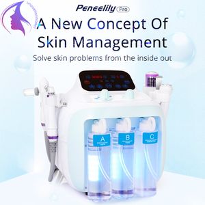 Machine à peler à jet d'oxygène à l'eau Peneelily Pro nettoyage impeccable nettoyant pour le visage vibrant Ultrasonic Bio Skin Scrubber Beauty Spa Use