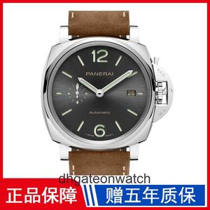 Peneraa High End Designer Watches for Box Series Complete Mechanical Watch Mens Placa negra GLOW PAM00904 Original 1: 1 con logotipo y caja reales