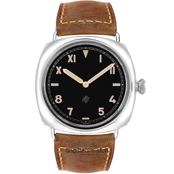 Montres de concepteurs haut de gamme Peneraa pour la série complète RadeMir Pam00424 Black Mechanical Mens Watch Original 1: 1 avec un logo et une boîte réels