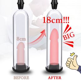 Penisvergroter Pomp Penis Vacuüm Enhancement Extender seksspeeltje voor heren Mannelijke Masturbatie Penis Erectie Trainer Volwassen poesje