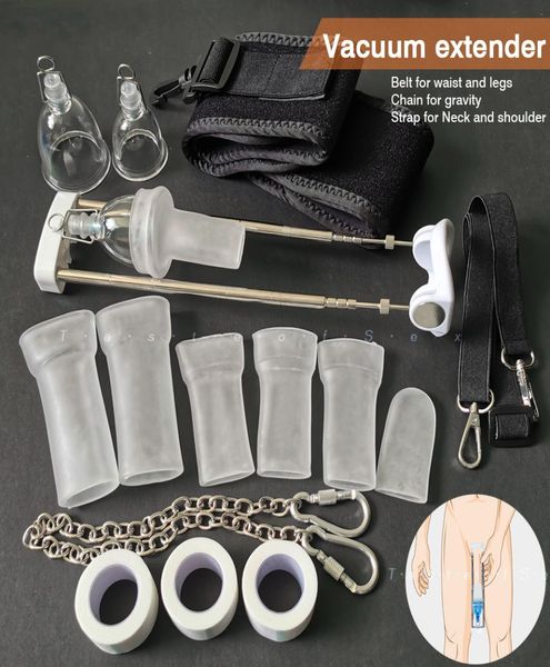 Extensor de pene, ensanchador, mejora masculina, dispositivo de tensión de entrenamiento de borde, bomba de pene de gran tamaño, 6 meses, Auto Phallosan4762389