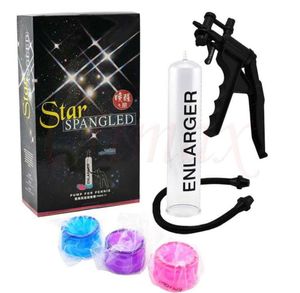 Pump Pump Extender Manual Operation Vacuum Enhancer Pomper Pinis Agrandis pour adultes Produits sexuels pour Man8184247