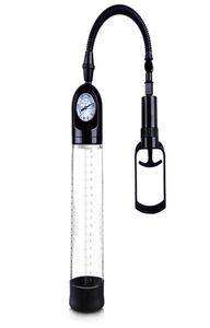 Penispomp penis vergroting vacuümpomp met gauge penis erectie extender vergroting seksspeeltjes voor MEN4596182