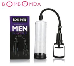 Penis pomp vibrator seksspeeltjes voor volwassenen sekswinkel mannelijke masturbator vertraagde blijvende trainer penis extender erotische vibrator voor mannen d6597518