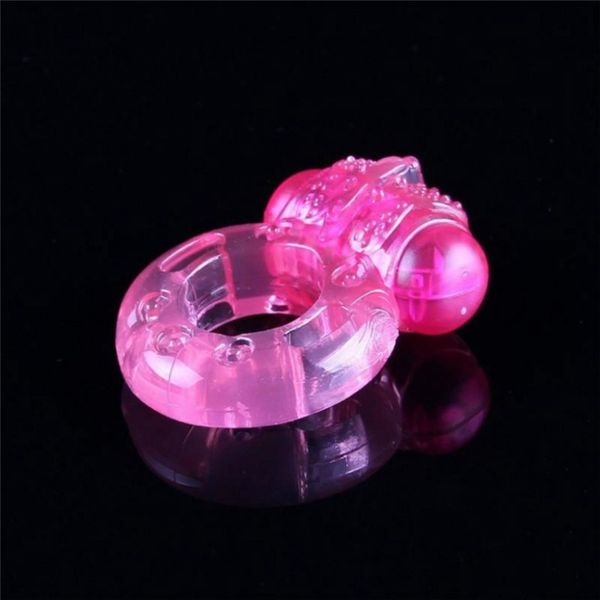 Anneau de pénis vibrateur silicone vibrant anneau de pénis anneaux de pénis jouets sexuels pour adultes pour homme femme Relaxation527