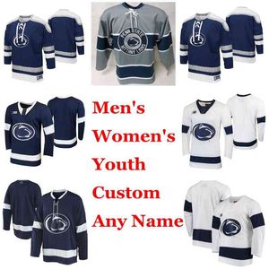 Penn State Nittany Lions College Hockey Jerseys Femmes Cole Hults Jersey Chase Berger Brandon Biro Liam Folkes Aarne Talvitie Point personnalisé
