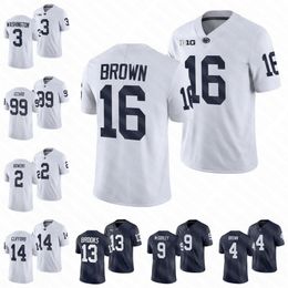 Penn State Nittany Lions Will Levis College Football Jersey Trace McSorley JourneyBrown Jayson Oweh Ellis Brooks Clifford Micah Parsons Jaquan Brisker Jerseys