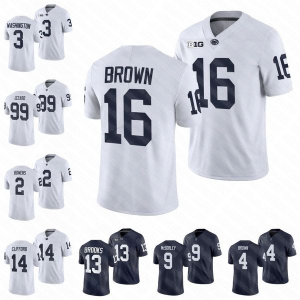 Penn State Nittany Lions Will Levis College Football Jersey Trace McSorley Journeybrown Jayson Oweh Ellis Brooks Clifford Micah Parsons Jaquan Brisker Jerseys
