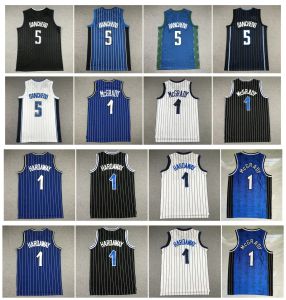 Penny Hardaway Magics basketbalshirt Orlandos Tracy Mcgrady Paolo Banchero Mitchell Ness Wit Groen Zwart Maat S-XXL