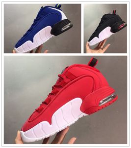 PENNY HARDAWAY HOMMES Chaussures d'extérieur Penny 1 Deep Royal Blue Gym Rouge Blanc Black Coussin Hommes Sports Sports Sports