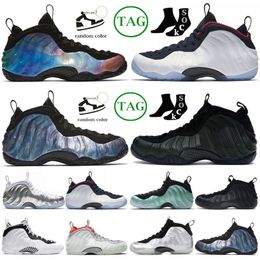 Penny Hardaway Sneaker Anthracite Abalone Pure Platinum ParaNorman Island Shattered Backboard Baskets pour hommes Baskets de sport Foamposite One Chaussures de basket-ball pour hommes