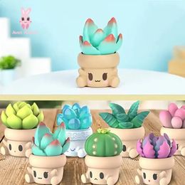 Penpot knuffelen Succulenten Serie 2 Mystery Box Toys Kawaii Caja Misteriosa Missery Blind Action Figuur Cute Birthday cadeau 240426