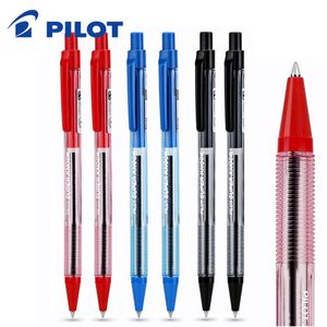Pens 10 Japanse piloot BPKP Pushtype Ballpoint Pens 0,7 mm briefpapier schrijven soepel zonder inkt blokkeren van schattige studentenbenodigdheden