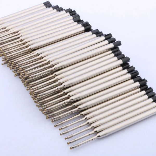 Stylos 100pcs Black PCS Ballpoint Pen Readel Stationery Stationery School Writing Wholesale Pen Reads