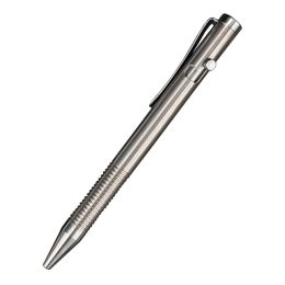 PENEN 1PC Portable Titanium Alloy Bolt Spring Press Signature Writing Pen Ballpoint Pen Outdoor Travel Office Pen Highdal Cadeau