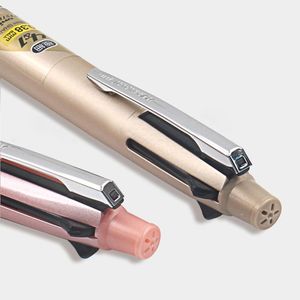 Stylos 1pcs Uni 4 + 1 stylo multifonctionnel JetStream MSXE51000 0,5 mm / 0,7 mm (4 stylo à bille de couleur + crayon mécanique de 0,5 mm)
