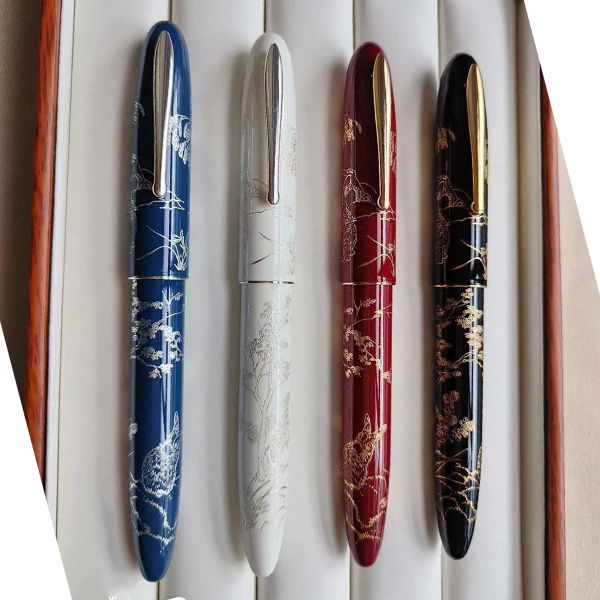 Stylos 2023 Hongdian N23 Fountain Pen Rabbit Année Limite