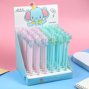 Pennen 36 Cartoon Cat gelpen 0,38 mm Anime Signature Pen School Kinderen Kawaii Creatief Writing Tools Cute Office Stationery Supplies