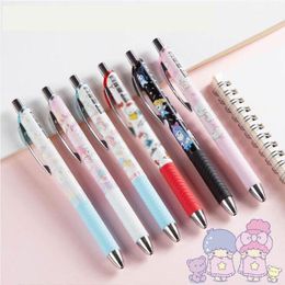 Stylos 36 PCS / Lot Kawaii Cat Dog Press Press Gel stylo mignon 0,5 mm à encre noire Gift Stationery Office Office School Supplies Wholesale