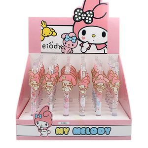 Stylos 36 pcs / lot kawaii rose animal press gel stylo ensemble mignon 0,5 mm encre noire pENS PENS PROMOTIONNEL Gift office