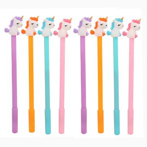 Bolígrafos 36pc/set coreano lindo bolígrafos unicornio de papelería divertida gel lápiz kawaii balerer bola de rollerball Oficina de suministro de productos Artículo de niña regalo