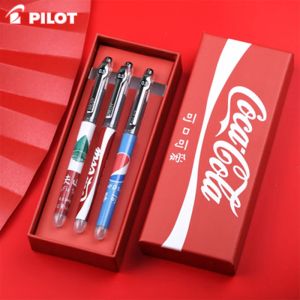 Stylos 3pcs Japan Pilot Limited Gel stylo P500 Écriture en douceur et continuellement à examen japonais Pen 0,5 mm Stationnery Office