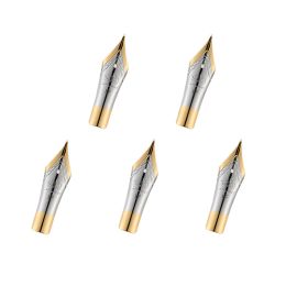 Stylos 3pcs Jinhao Metal Fountain Pen Nibs # 5 Nibs de rechange pour Jinhao 250, 500, 599, 699, 8802, 5000, dragon phoenix stylos