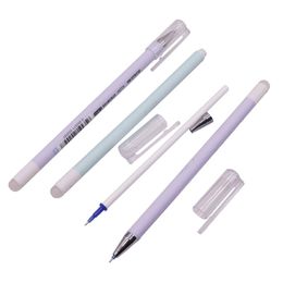 Stylos 48 PCS Blue Ink Gel High Quality Gel Pen 0,38 mm aiguille Nib Gel Gel Pen Student's School Office Stationery Model 1204 Pen