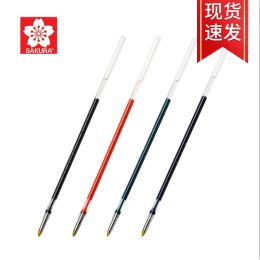 Stylos 4pcs / sakura japonais Gel multifonction Refills 3 en 1 4 en 1 stylo à billes multicolo