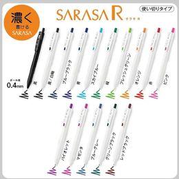 Pens 5/7Color Set Japanese Zebra Sarasa Dikke inktreeks Gel Pen JJS29 Kleur Bright 0,4 mm Limited Edition