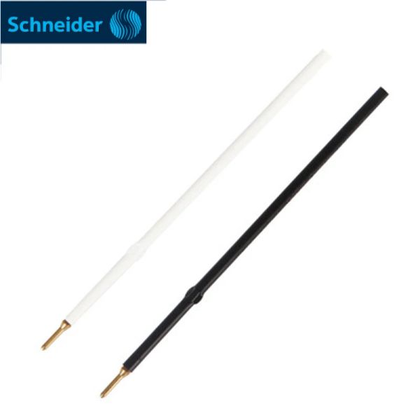 Stylos 50pcs Schneider 576 Ballpoint Pen Refill Stationry Stationery Bureau de bureau Recharge 0,5 mm Pure Copper Pen Tip Readers 106 mm