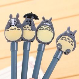 Pennen 60 pc's/pack schattige gel inkt pen kawaii stationair mijn buurman totoro handtekening neutrale pen voor schoolkantoor aanbod cadeau voor meisje