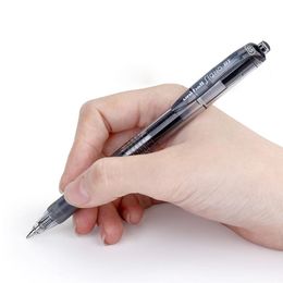 Stylos 8pcs Uni Ball Gel Pen UMN105 Signo RT 0,5 mm UMN138 0,38mm Press Gel Color Gel Pen pour écrire une écriture lisse