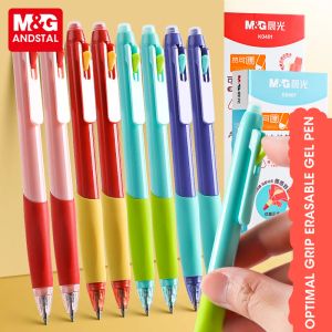 Stylos et stal M G Grip optimal stylo effactif de 0,5 mm Bullet Gel Gel Gel Black / Red / Blue Ink Gelpen pour les fournitures scolaires des étudiants
