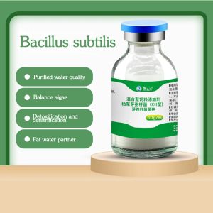 Pens bacillus subtilis tensión acuicultura en polvo especial polvo crudo pescado estanque grasa agua camarones de agua y cangrejo purificación de agua de estanque