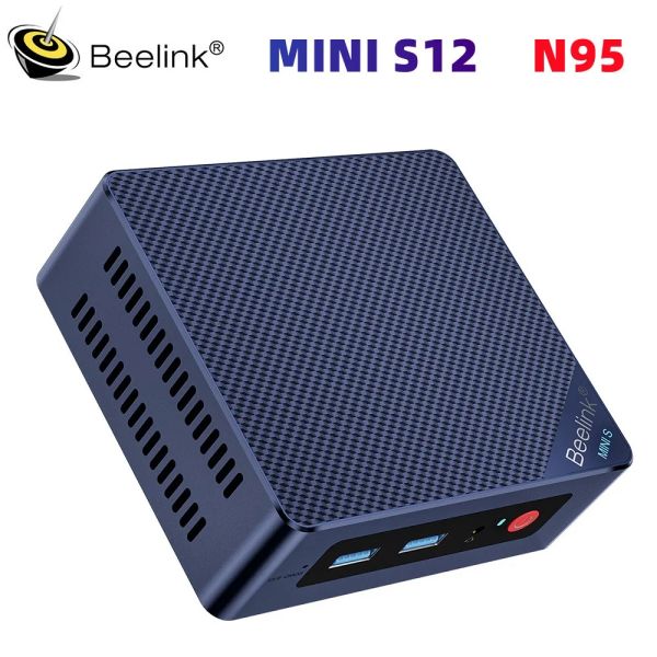 Pens Beelink Minis 12 Mini PC Alder Laken95 4C / 4T, jusqu'à 3,4 GHz WiFi 5 Bluetooth 4.2 DDR4 8 Go 256 Go SSD 1000 LAN Office Mini PC