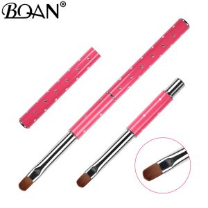 Stylos bqan # 2 # 14 gel brosse nail uv gel stylo brosse nail art gradient rosy couleurs brosse